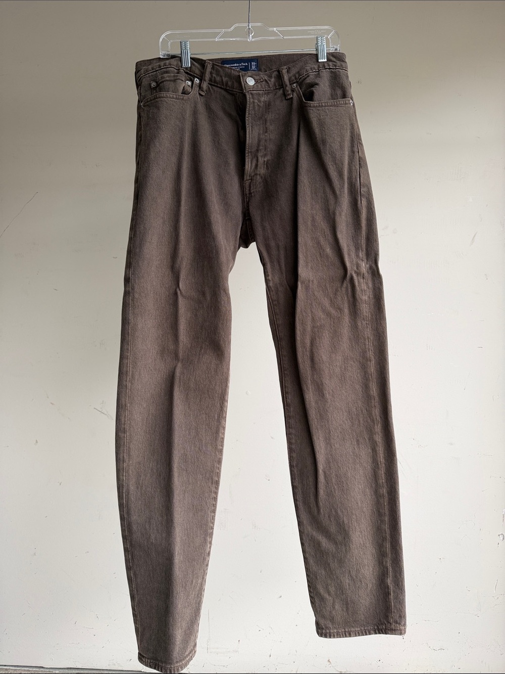 Abercrombie & Fitch Brown 90's Slim Vintage Stretch Jeans